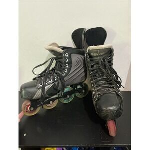 Bauer Vapor XR2 Inline Roller Hockey Skates Men senior Size USA 10.5 - Has Wear